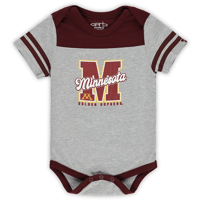 Body Thomas pour bébé, couleur bordeaux, Minnesota Golden Gophers