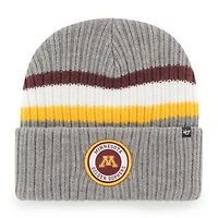 Chandail à revers Highline '47 Charcoal Minnesota Golden Gophers pour hommes