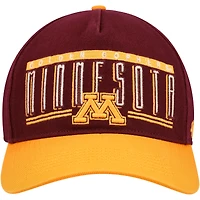 Men's '47 Maroon Minnesota Golden Gophers Double Header Hitch Adjustable Hat