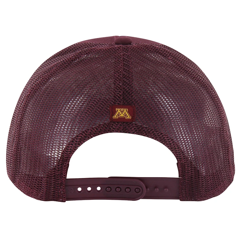Men's '47 Maroon Minnesota Golden Gophers Garner Trucker Adjustable Hat