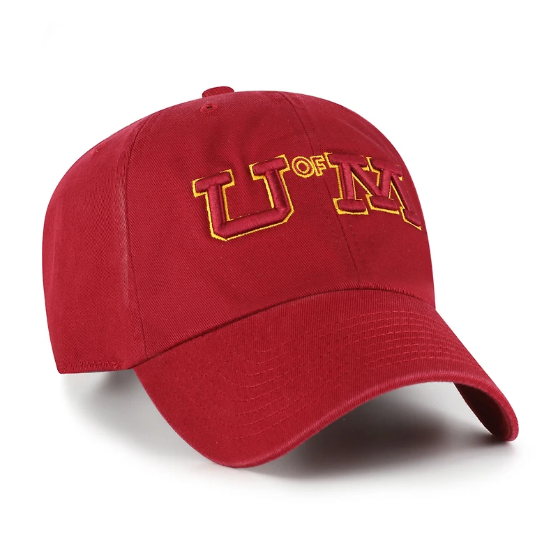 Men's '47 Maroon Minnesota Golden Gophers Vault Clean Up Adjustable Hat
