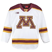 Men's CCM White Minnesota Golden Gophers Away Replica Hockey Jersey
