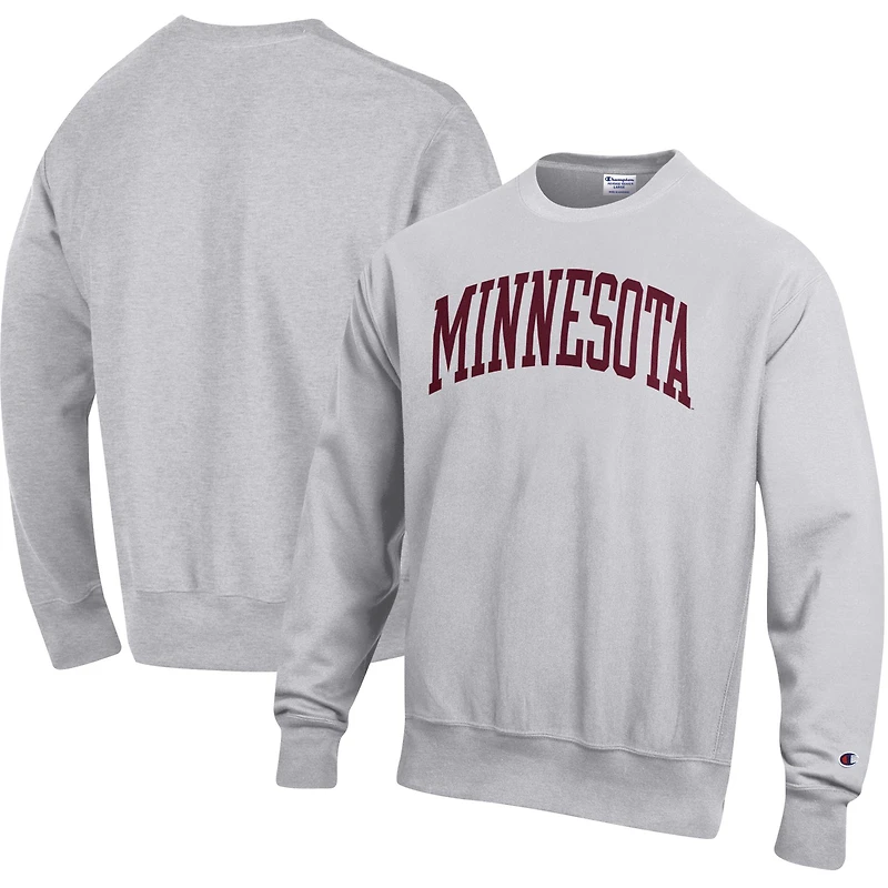 PRF MINN HTHR CHP B&T REVERSE WEAVE FLEECE CREW SWTMENXCR