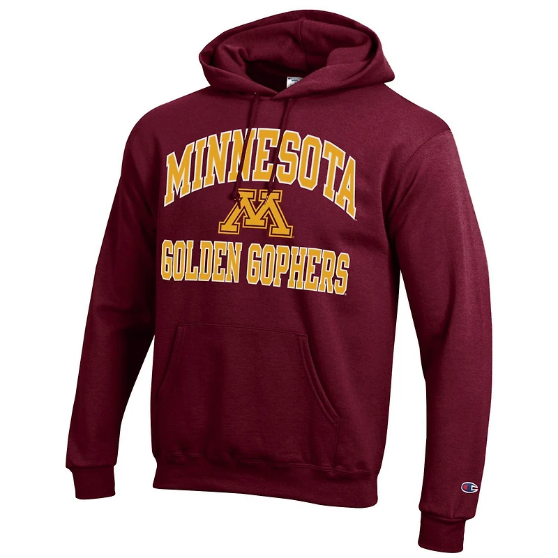 Men's Champion Maroon Minnesota Golden Gophers High Motor Pullover Hoodie