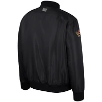 Blouson aviateur entièrement zippé Colosseum noir pour hommes des Golden Gophers du Minnesota