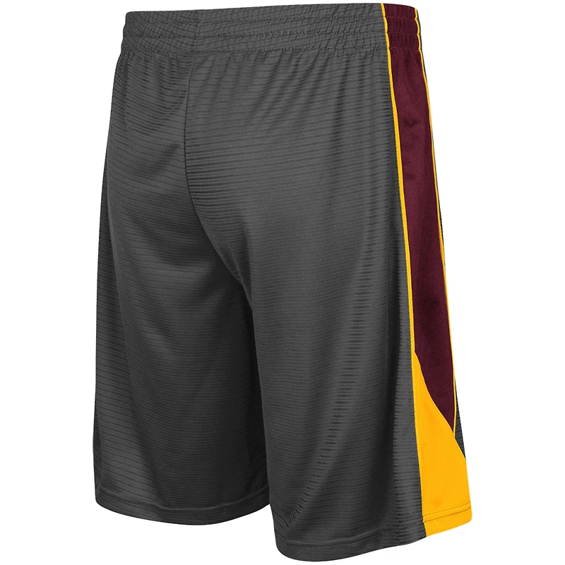 Short Colosseum Charcoal Minnesota Golden Gophers Turnover pour homme