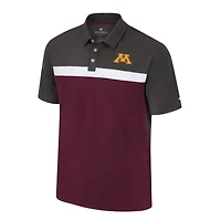 Polo Colosseum Charcoal Minnesota Golden Gophers Two Yutes pour homme