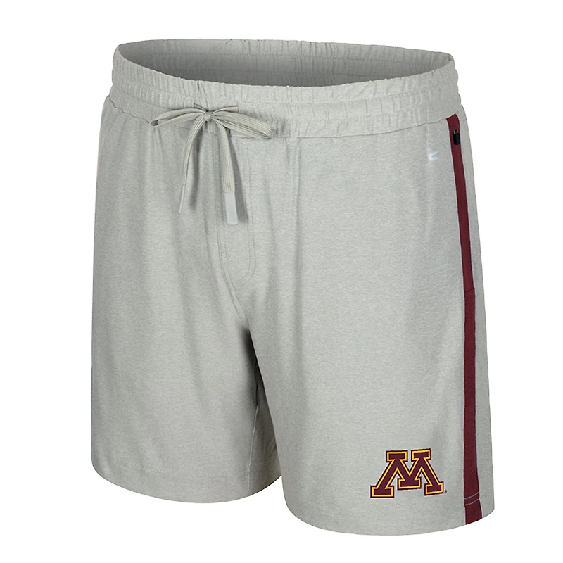 Short Mac gris Colosseum pour homme des Golden Gophers du Minnesota