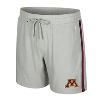Short Mac gris Colosseum pour homme des Golden Gophers du Minnesota