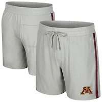 Men's Colosseum Gray Minnesota Golden Gophers Mac Shorts