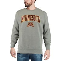 Sweat Colosseum Heather Grey Minnesota Golden Gophers Arch & Logo Homme