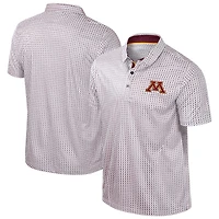 Men's Colosseum Maroon Minnesota Golden Gophers Big & Tall Marty Rival Polo