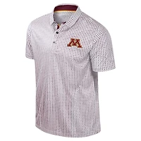 Men's Colosseum Maroon Minnesota Golden Gophers Big & Tall Marty Rival Polo