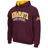Sweat à capuche double arche Colosseum Minnesota Golden Gophers marron pour homme