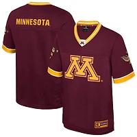 Maillot de football américain « Rien que les coups » des Golden Gophers du Minnesota, couleur marron, pour homme, Colosseum