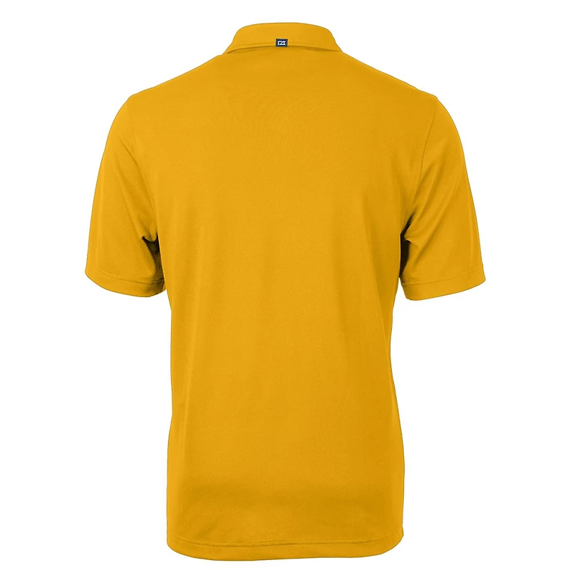 Men's Cutter & Buck Gold Minnesota Golden Gophers Virtue Eco Pique Recycled Polo