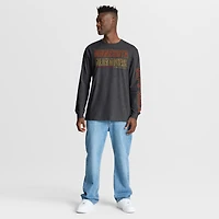 Men's Fanatics Charcoal Minnesota Golden Gophers Quad Fuel The Fire Long Sleeve T-Shirt