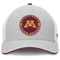 Men's Fanatics  Heather Gray Minnesota Golden Gophers Trigger Flex Hat