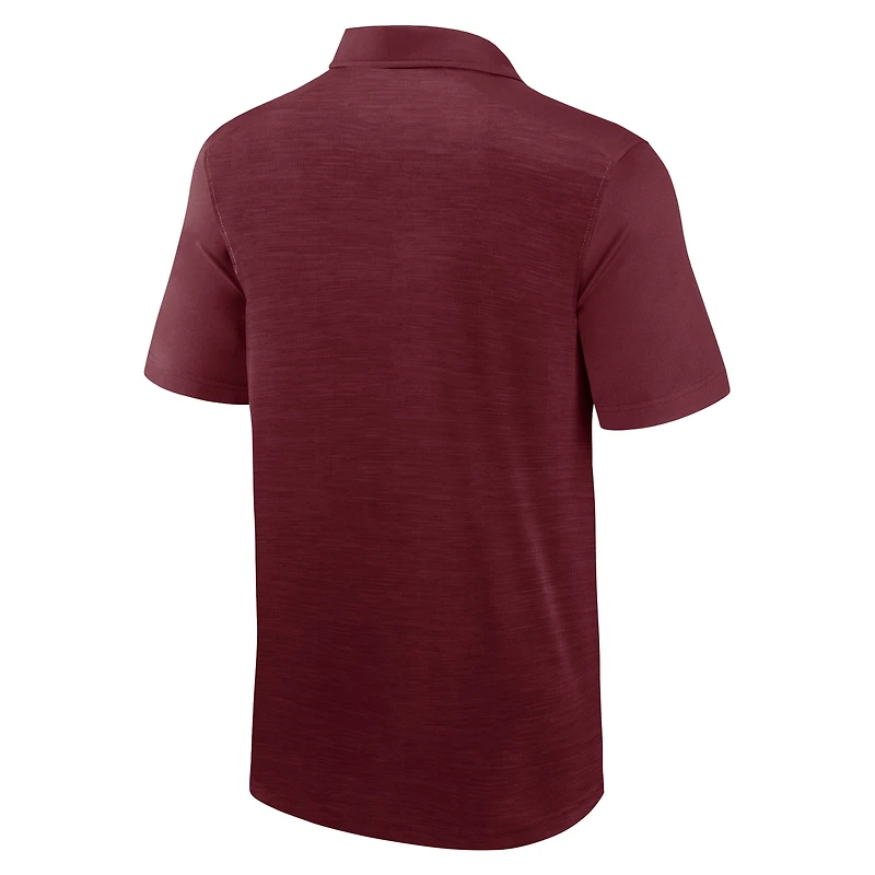 Polo classique Homefield Fanatics Heather Maroon Minnesota Golden Gophers pour hommes