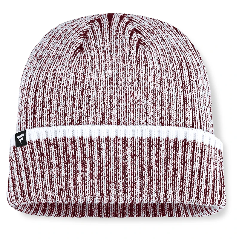 Bonnet en tricot à revers Fanatics marron/blanc Minnesota Golden Gophers Haze pour homme