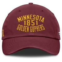 Casquette ajustable Archer des Golden Gophers du Minnesota pour homme, couleur marron Fanatics
