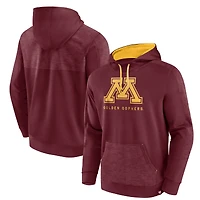 Sweat à capuche Fanatics Maroon Minnesota Golden Gophers Defender pour hommes