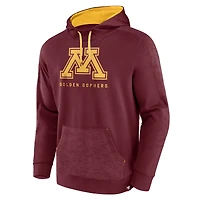Sweat à capuche Fanatics Maroon Minnesota Golden Gophers Defender pour hommes