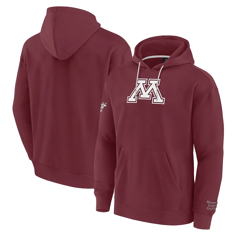 Sweat à capuche Fanatics marron pour homme, motif Elements Pace des Golden Gophers du Minnesota