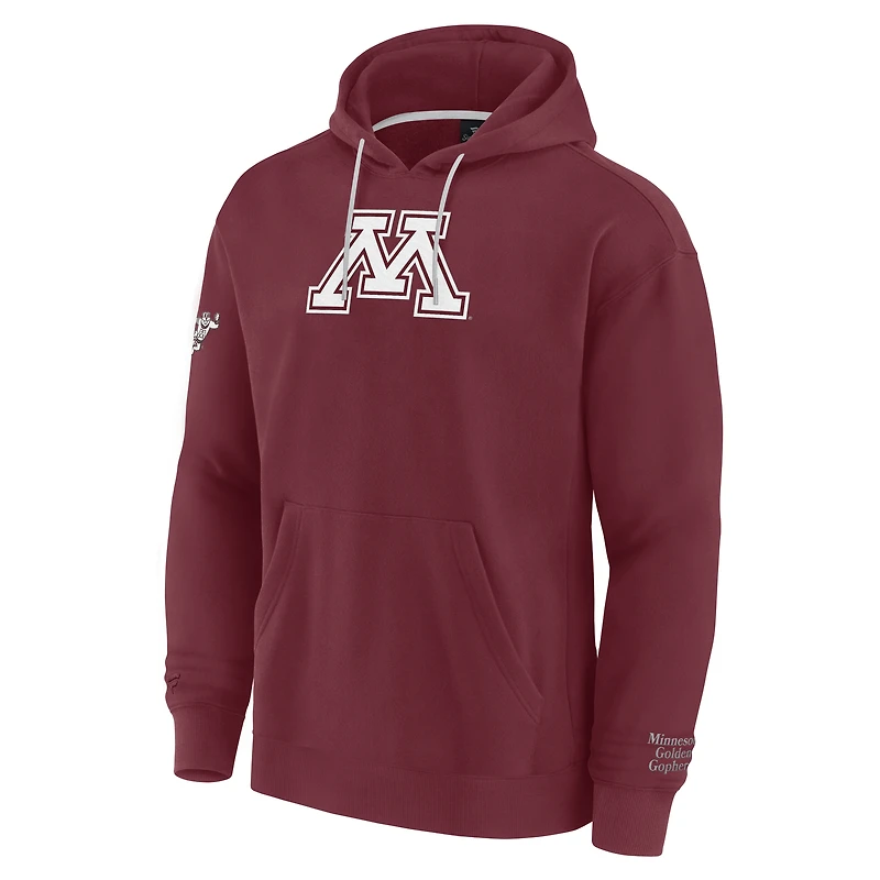 Sweat à capuche Fanatics marron pour homme, motif Elements Pace des Golden Gophers du Minnesota