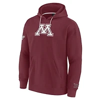 Sweat à capuche Fanatics marron pour homme, motif Elements Pace des Golden Gophers du Minnesota