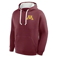 Sweat à capuche premium demi-zip Fanatics marron Minnesota Golden Gophers Hometown pour homme