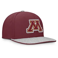 Men's Fanatics Maroon Minnesota Golden Gophers Loden Snapback Hat