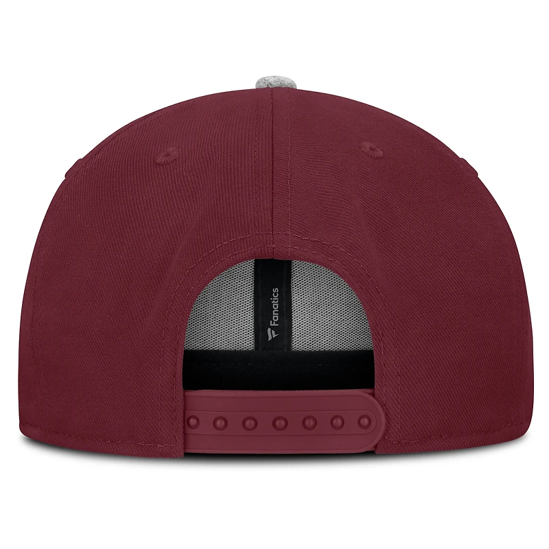 Casquette snapback Loden marron Fanatics pour homme des Golden Gophers du Minnesota