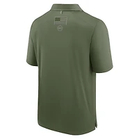Men's Fanatics Olive Minnesota Golden Gophers OHT Military Appreciation Defender Polo