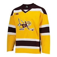 Maillot de hockey réplique pour hommes des Golden Gophers du Minnesota, couleur or