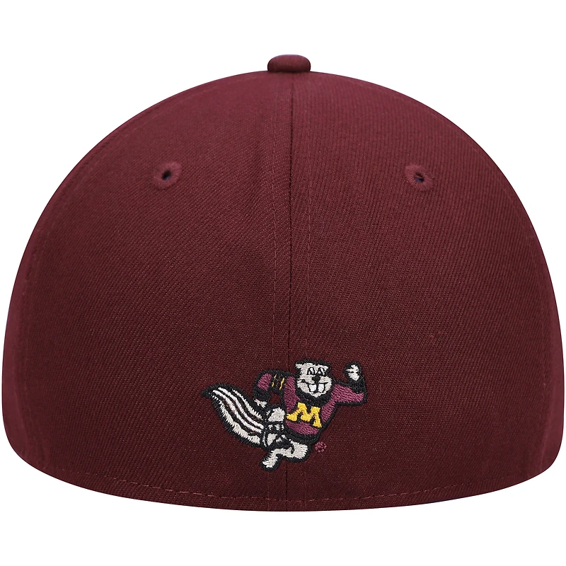 Casquette ajustée 59FIFTY basique avec logo New Era pour hommes, marron Minnesota Golden Gophers