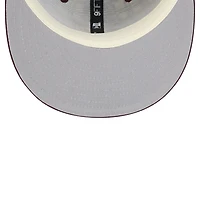 Casquette à visière à carreaux 9FIFTY Snapback pour homme des Golden Gophers du Minnesota de New Era