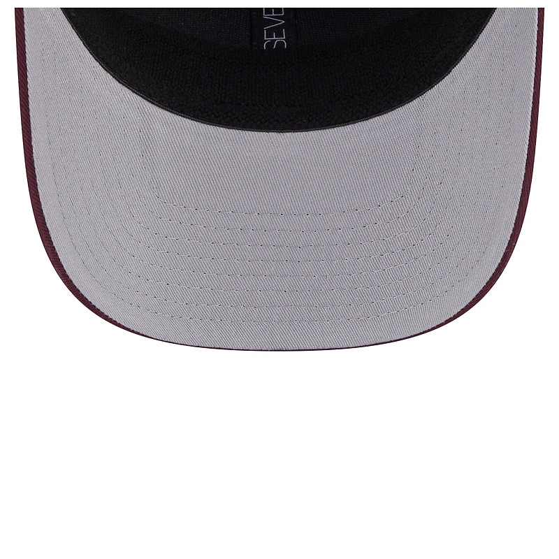 Casquette camionneur extensible à boutons-pression New Era 9SEVENTY marron Minnesota Golden Gophers pour homme