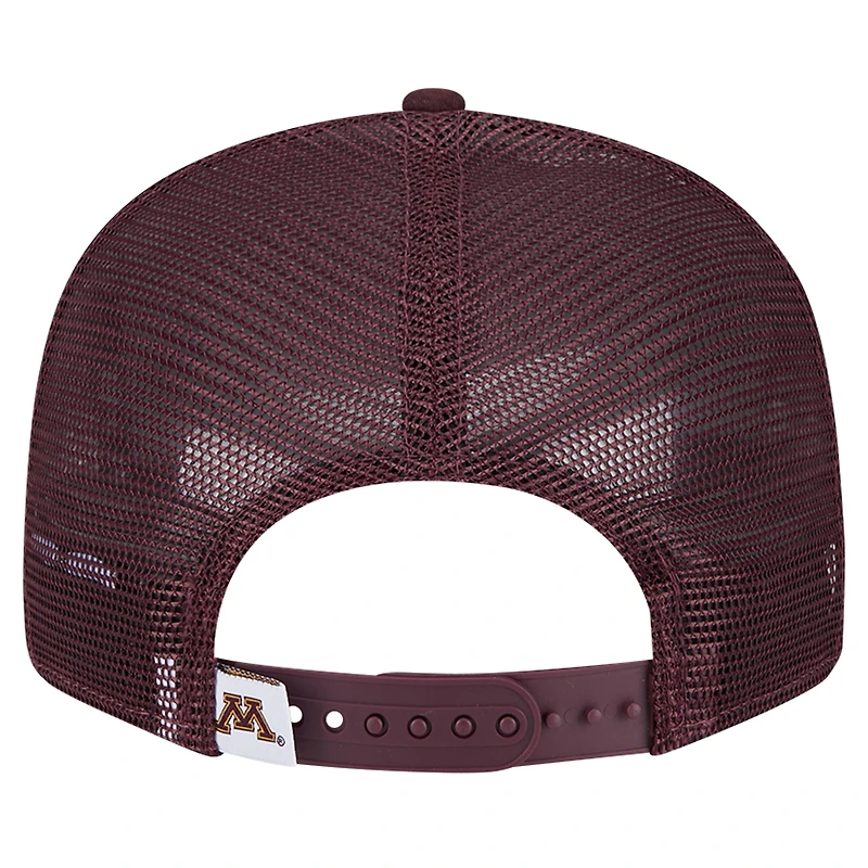Men's New Era Maroon Minnesota Golden Gophers Trucker 9FIFTY Snapback Hat