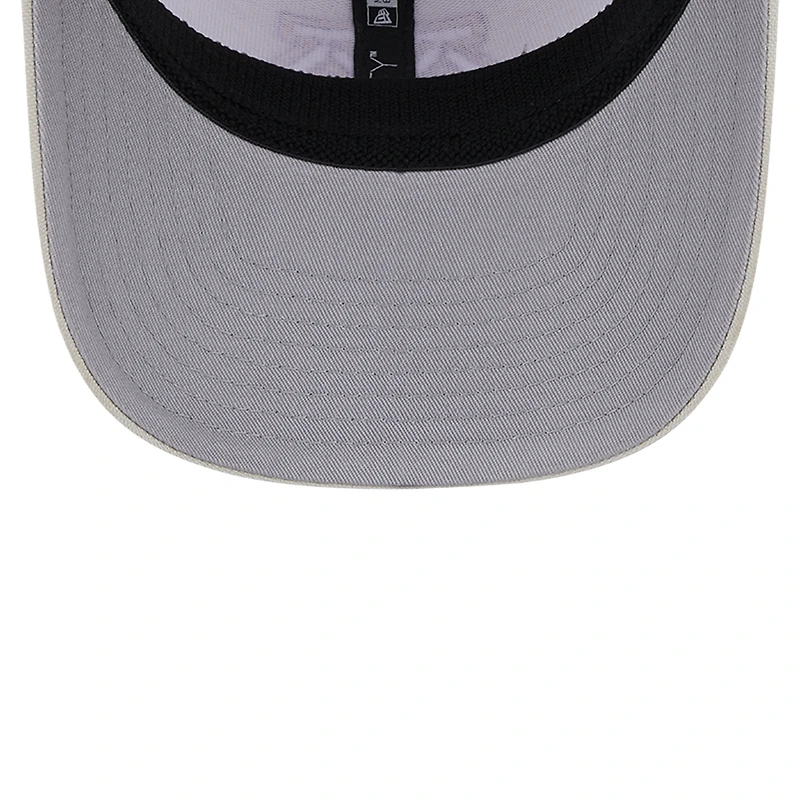 Men's New Era Stone Minnesota Golden Gophers Canvas 9SEVENTY Stretch-Snap Adjustable Hat