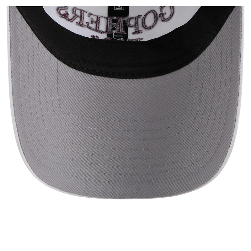 Men's New Era White Minnesota Golden Gophers Fan 9TWENTY Adjustable Hat