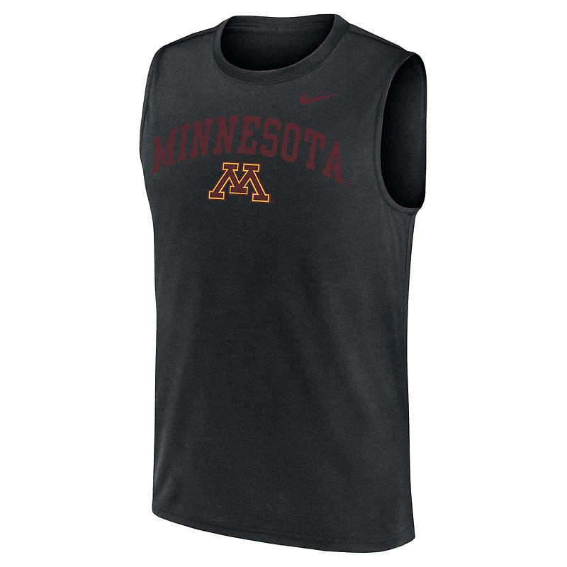 Men's Nike Black Minnesota Golden Gophers Legend Dri-FIT Tank Top