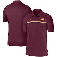 Polo de performance Nike bordeaux pour homme, Minnesota Golden Gophers, début saison 2020, destiné aux entraîneurs.