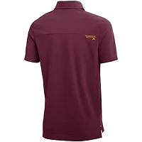 Polo de performance des entraîneurs Nike marron Minnesota Golden Gophers 2021 pour homme