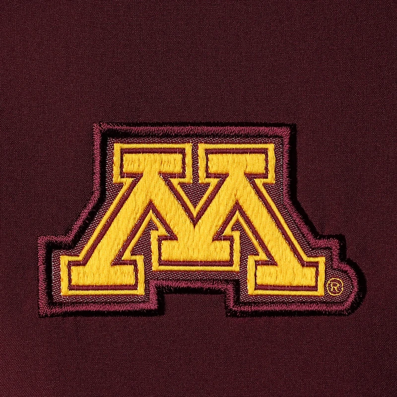 Polo de performance des entraîneurs Nike marron Minnesota Golden Gophers 2021 pour homme