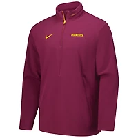 Veste à capuche zippée quart de tour Nike Bordeaux Minnesota Golden Gophers 2024 pour homme