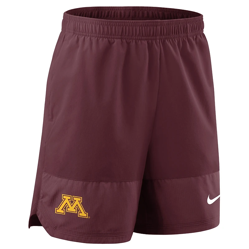 Short Nike Bordeaux Minnesota Golden Gophers 2025 pour homme
