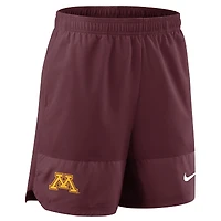 Short Nike Bordeaux Minnesota Golden Gophers 2025 pour homme