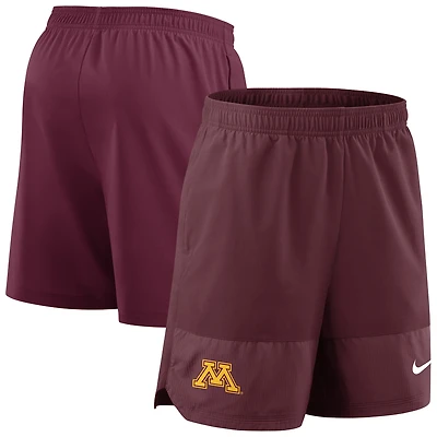 Men's Nike Maroon Minnesota Golden Gophers 2025 Sideline Dri-FIT Shorts
