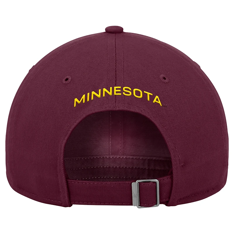 Men's Nike Maroon Minnesota Golden Gophers 2026 Sideline Club Adjustable Hat